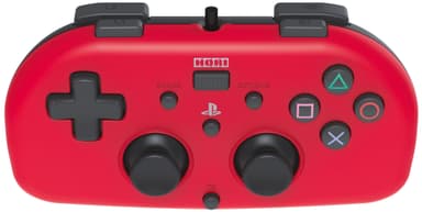 Hori PS4 Horipad Mini kontroller (rød) Hori PS4 Horipad Mini kontroller (rød)