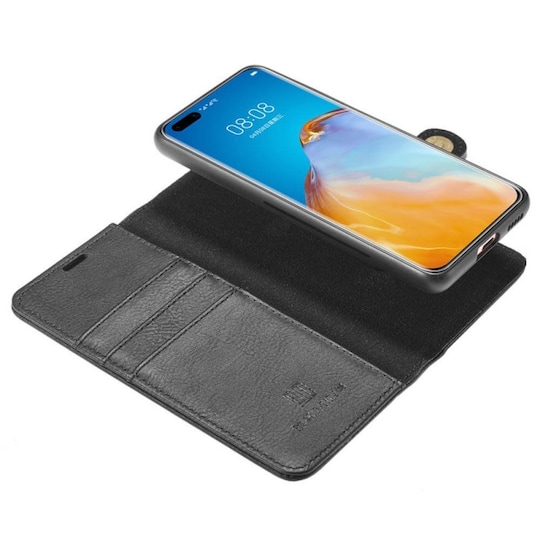 Mobil lommebok DG-Ming 2i1 Huawei P40 Pro (ELS-AN00)  - Svart