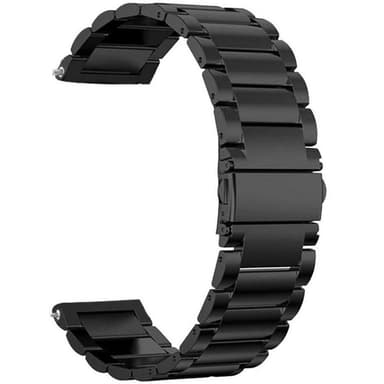 Armbånd Rustfritt stål Fitbit Versa 2 - Svart