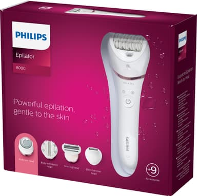 Philips 8000 Series Wet&Dry epilator BRE74010