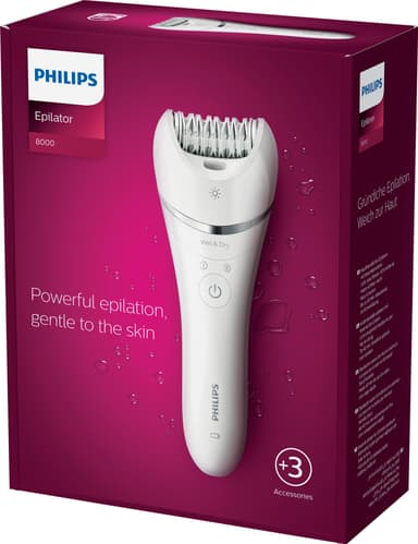Philips 8000 Series Wet&Dry epilator BRE70000