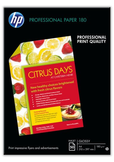 HP Professional Glossy A4 papir