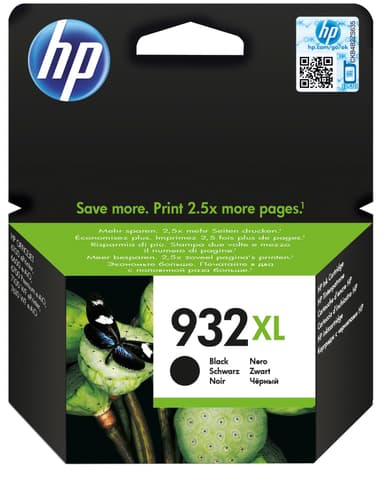HP blekkpatron 932XL Sort