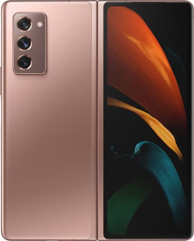 Samsung Galaxy Z Fold2 5G smarttelefon 12/256GB (mystic bronze)