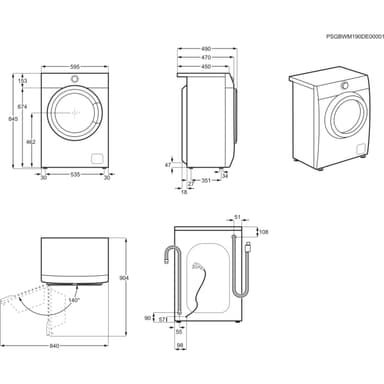 Electrolux Vaskemaskin EW6S6647C8