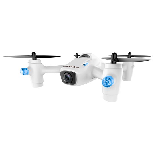 Hubsan X4 Plus quadcopter drone m/HD-kamera (hvit)