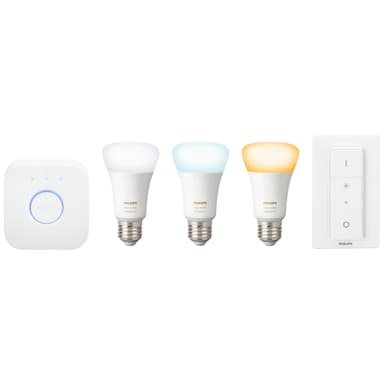 Philips Hue White ambiance startsett E27