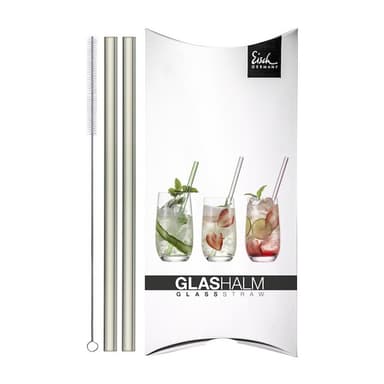 Eisch Gentleman glassugerør, grå, 2 stk