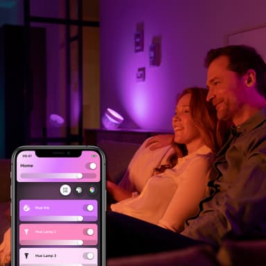 Philips Hue Iris Gen4 lampe (sort)