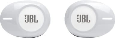 JBL Tune125TWS helt trådløse in-ear hodetelefoner (hvite)