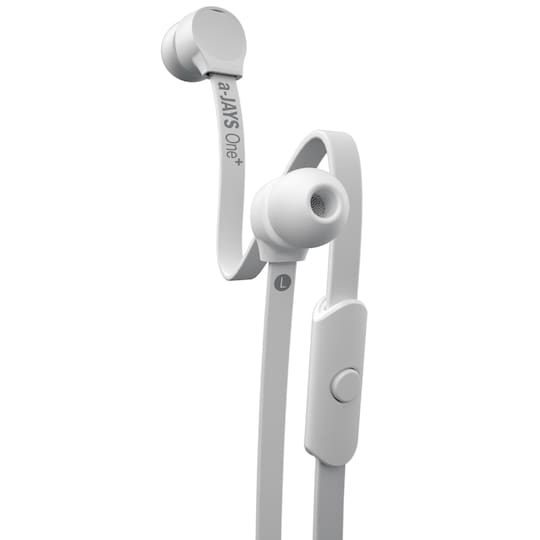 a-Jays One+ in-ear hodetelefoner (hvit)