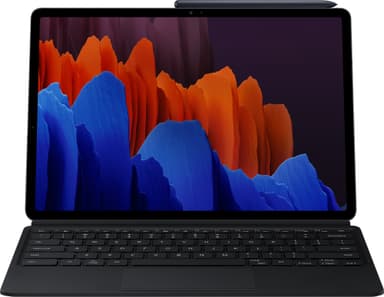 Samsung Galaxy Tab S7+ deksel med tastatur