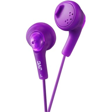 JVC Gumy Bass in-ear hodetelefoner (lilla)