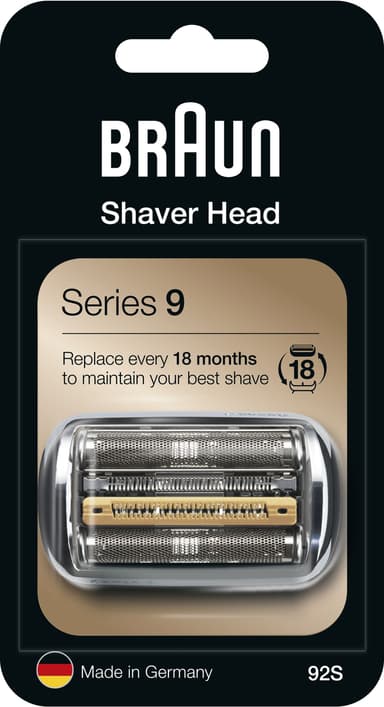 Braun Serie 9 kassett 92 S (sølv)