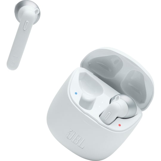 JBL Tune225TWS helt trådløse in-ear-hodetelefoner (hvit)