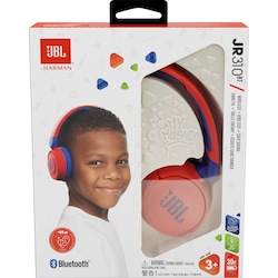 JBL Jr. 310 on-ear hodetelefoner (rød/blå)