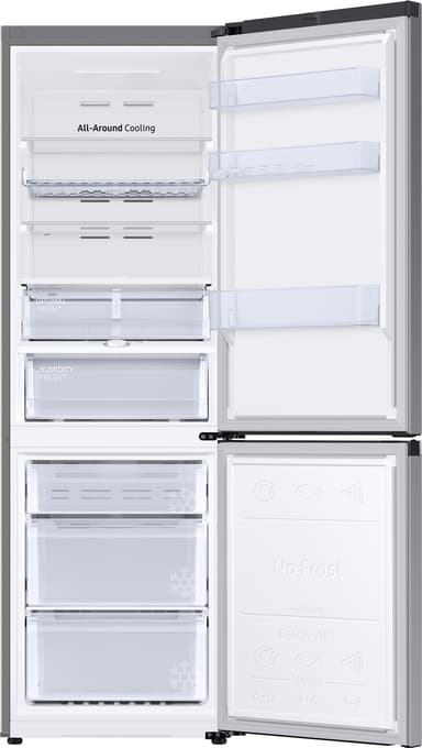 Samsung kjøleskap/fryser RL34T675DS9EF (stål)