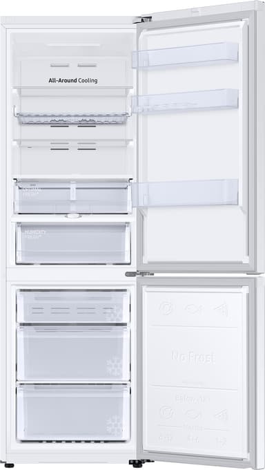 Samsung kjøleskap/fryser RL34T675DWWEF (hvit)