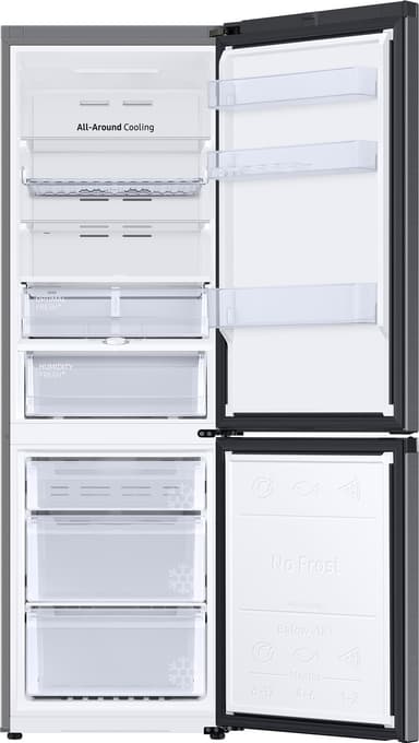 Samsung kjøleskap/fryser RL34T675DB1EF (sort)