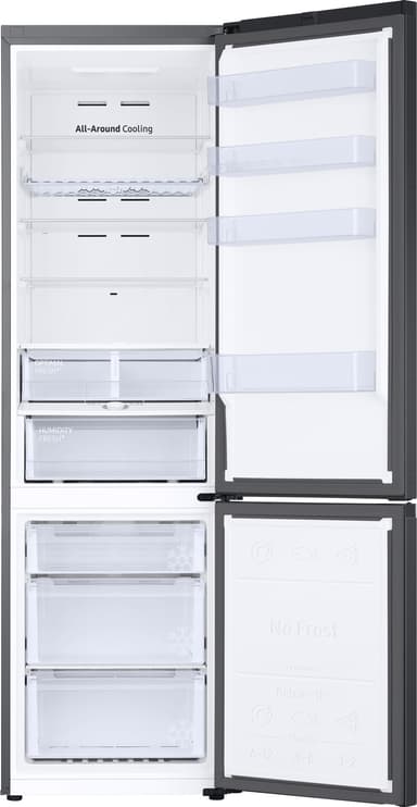 Samsung kjøleskap/fryser RL38T675DB1EF (sort)