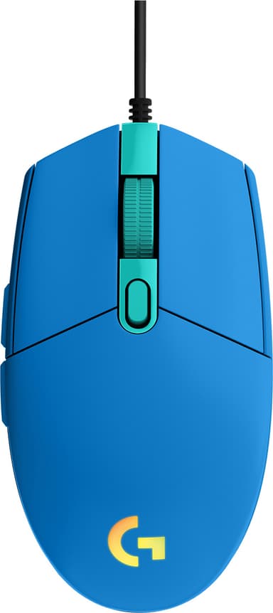 Logitech G203 Lightsync gamingmus (blå)