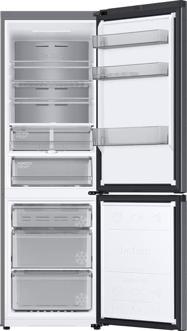 Samsung kjøleskap/fryser RL34T775CB1EF (sort)