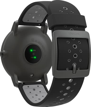 Withings Steel HR Sport hybrid smartklokke 40 mm (hvit/sort)