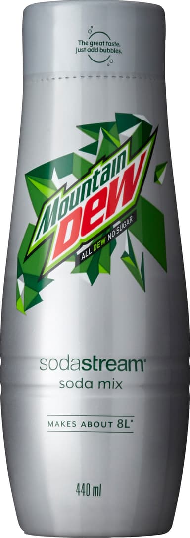 SodaStream Mountain Dew sukkerfri smaksekstrakt 1924209770