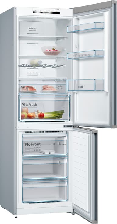 Bosch Fridge/freezer combination KGN36VLED (Inox-look)