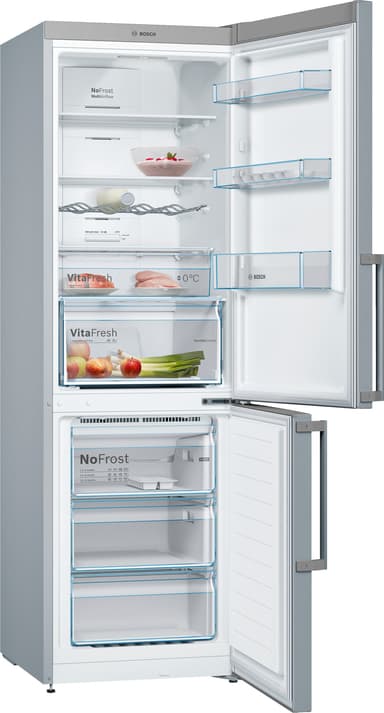 Bosch Series 4 kombiskap KGN36XLER (inox)