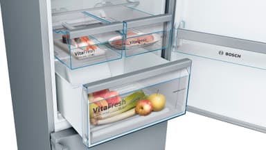 Bosch Series 4 kombiskap KGN397LEQ (Inox)