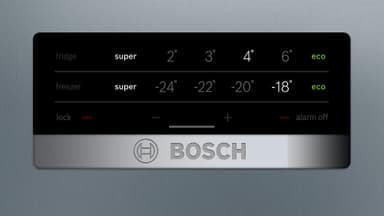 Bosch Series 4 kombiskap KGN36XLER (inox)