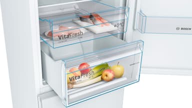 Bosch Series 4 kombiskap KGN36VWED (hvit)