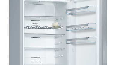 Bosch Series 4 kombiskap KGN397LEQ (Inox)