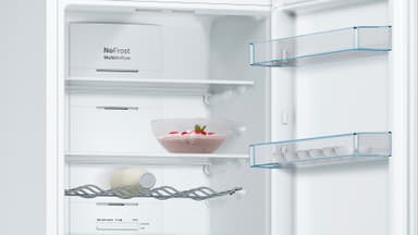 Bosch Series 4 kombiskap KGN36VWED (hvit)