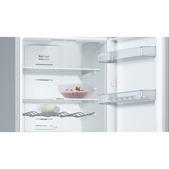 Bosch Fridge/freezer combination KGN36VLDE (Inox-look)