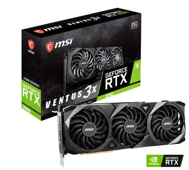 Bilde levert av Elkjøp MSI GeForce RTX 3090 24GB VENTUS 3X OC 215404 - levert av Elkjøp