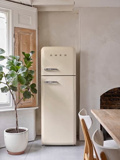 Smeg 50’s Style kombiskap FAB30RCR5 (krem)