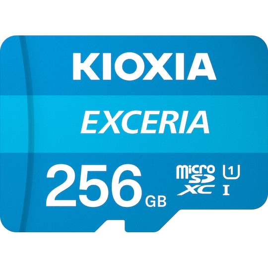 Kioxia Exceria 256GB minnekort