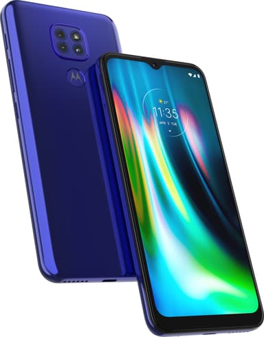 Motorola Moto G9 Play smarttelefon 4/64GB (safirblå)