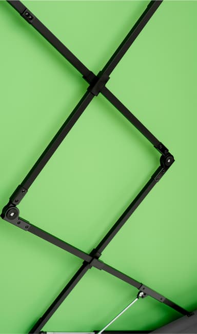 Wistream 95" hydraulisk green screen lerret