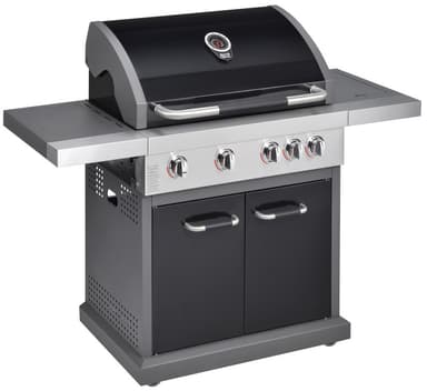 Jamie Oliver Pro 4+1 gassgrill 440609 (sort)