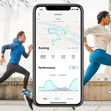 Withings Move ECG analog klokke 38 mm (sort)