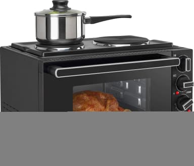 Logik hybelkomfyr LCC30B20E