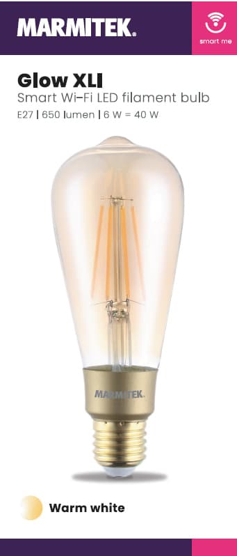 Marmitek GlowXLI LED-lyspære E27 8512