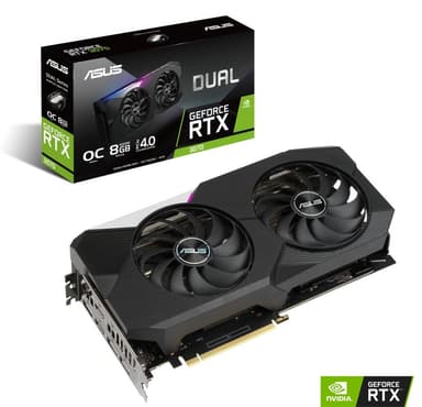Bilde levert av Elkjøp ASUS GeForce RTX 3070 8GB DUAL 216959 - levert av Elkjøp