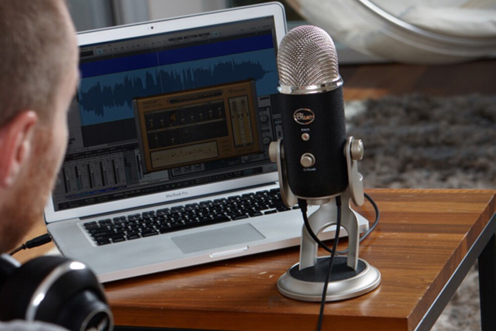 Blue Microphones Yeti Pro Usb Microphone Streaming Og Opptak Gaming Elkjop