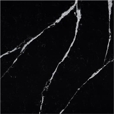 Cosentino Eternal Marquina benkeplate i kvarts 20 mm (sort)