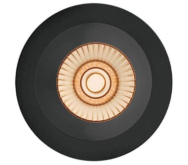 Alfa reflektor Soft Downlight Warmdim 10W matt sort