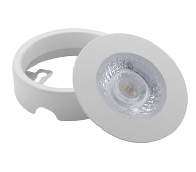 Namron skapbelysning LED spot 4W matt hvit